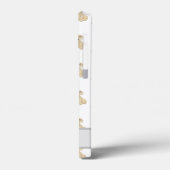 Personalisierte Creme glatter Dackel Case-Mate iPhone Hülle (Rückseite / Links)