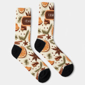 Personalisierte Crew für Herbst Socken (Rechts)