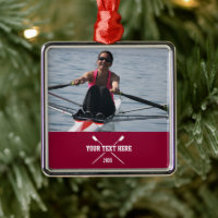 Personalisierte Crew Rowing Club Rudername Jahr