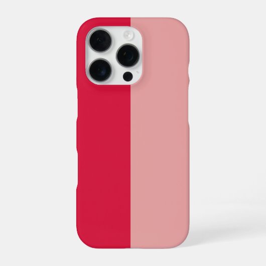 Personalisierte Crimson iPhone-Hülle mit individue iPhone Hülle (Rückseite)