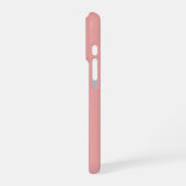 Personalisierte Crimson iPhone-Hülle mit individue iPhone Hülle (Linke Seite)
