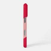 Personalisierte crimson iPhone-Hülle mit individue iPhone Hülle (Rechte Seite)