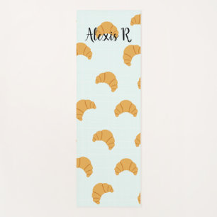 Personalisierte Croissant Yoga Mat Yogamatte