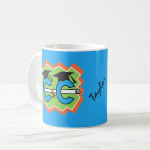Personalisierte Cross Country Runner Graduate Tass Kaffeetasse