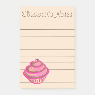 Personalisierte Cupcake-Aufgabenliste Post-it-Noti Post-it Klebezettel