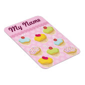 Personalisierte Cupcakes Magnet (Rechte Seite)