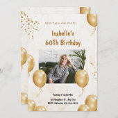 Personalisierte Custom Modern Elegantes Party Gebu Einladung (Vorne/Hinten)