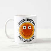 Personalisierte Custom Mug mit Sonnenschein-Happy- Kaffeetasse (Links)