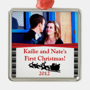 Personalisierte Custom Santas Sleigh Ornamente