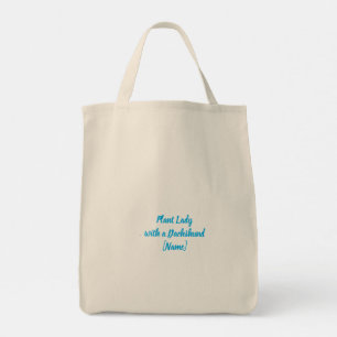 Personalisierte Dachshund-Gartentasche  Tragetasche