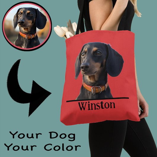 Personalisierte Dachshund-Tasche – Individuelles H Tasche