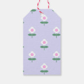 Personalisierte Dackel Lover Geburtstagsparty Geschenkanhänger (Rückseite)