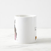 Personalisierte Dackel Mama-Kaffee-Tasse Kaffeetasse (Mittel)