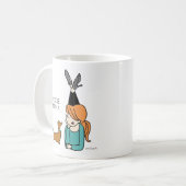 Personalisierte Dackel Mama-Kaffee-Tasse Kaffeetasse (Vorderseite Links)