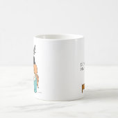 Personalisierte Dackel Mama-Kaffee-Tasse Kaffeetasse (Mittel)