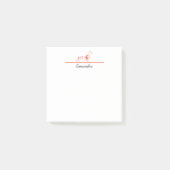 Personalisierte Dackel Post-it Klebezettel (Vorderseite)