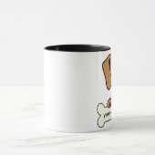 Personalisierte Dackel Tasse (Zentrum)