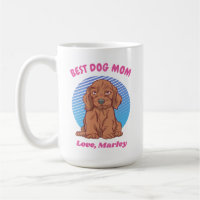 Personalisierte Dackel Welpen Hund Mama Individuel