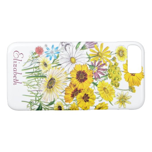 Personalisierte Daisies Case-Mate iPhone Hülle (Rückseite (Horizontal))
