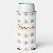 Personalisierte Daisy Can Cooler Selters Dosenkühler (Seltzer Rückseite)