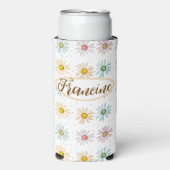 Personalisierte Daisy Can Cooler Selters Dosenkühler (Seltzer Vorderseite)