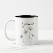 Personalisierte Daisy-Tasse Zweifarbige Tasse (Links)