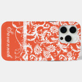 Personalisierte Damask iPhone Cover - Wählen Sie F (Rückseite (Horizontal))