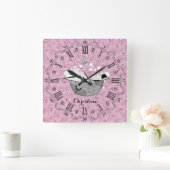 Personalisierte Dame in der Uhr am Bath Square (Zuhause)