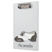Personalisierte Dance Teacher Gift Stach Oxford Sh Klemmbrett (Links)