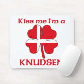 Personalisierte dänische küssen mich, den ich mousepad (Mit Mouse)