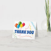 Personalisierte Danke zum Geburtstag (Vorderseite)