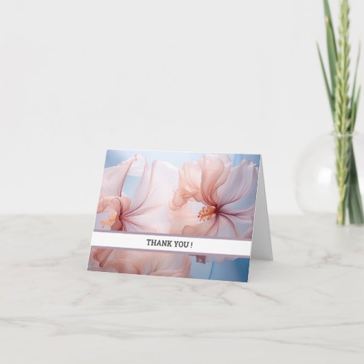 Personalisierte Dankeskarte (Vorderseite)