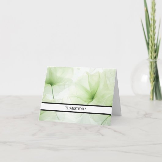 Personalisierte Dankeskarte (Vorderseite)