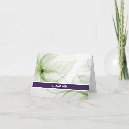 Personalisierte Dankeskarte (Vorderseite)