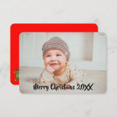 Personalisierte Dankeskarte (Vorne/Hinten)