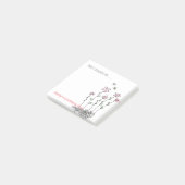 Personalisierte Dankesnotelets - Schreiben und Sic Post-it Klebezettel (angewinkelt)