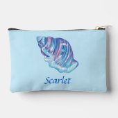 Personalisierte Darstellung der Regenbogenozeansee Zubehörtasche (Rückseite)