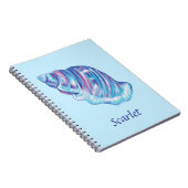 Personalisierte Darstellung des Regenbogenozeans Notizblock (Rechte Seite)