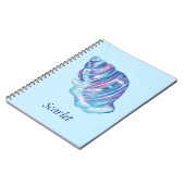 Personalisierte Darstellung des Regenbogenozeans Notizblock (Linke Seite)