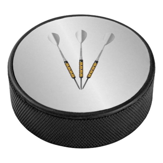 Personalisierte Darts/Monogramm Eishockey Puck (3/4)