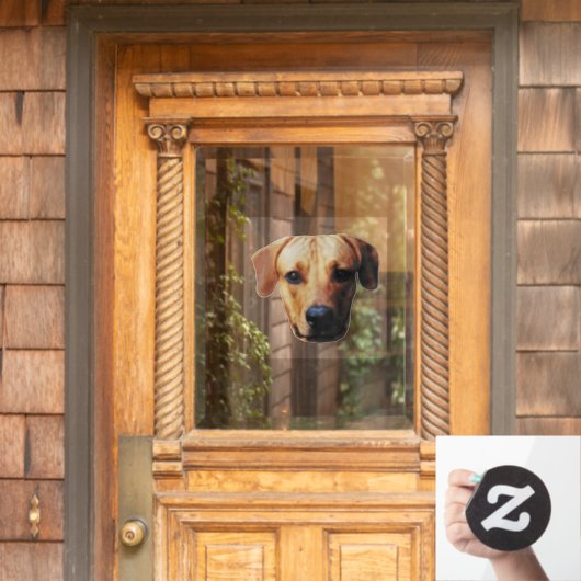 Personalisierte Decal-Fensterklammer Fensteraufkleber (Haustür)