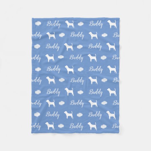 Personalisierte Decke für Beagle Freunde (Vorderseite)