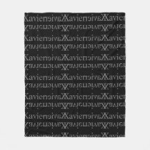 Personalisierte Decke Xavier