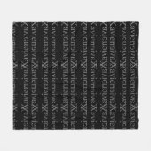 Personalisierte Decke Xavier (Vorderseite (Horizontal))