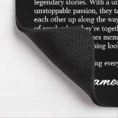 Personalisierte Definition der besten Mannschaft W Mousepad (Ecke)