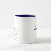 Personalisierte Definition eines Navy Chief Tasse (Zentrum)