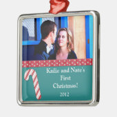 Personalisierte Dekoration Candy Cane Streifen (Links)
