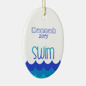 Personalisierte Dekoration für Schwimmer (Rechts)