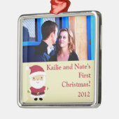 Personalisierte Dekoration Jolly St.Nick (Links)