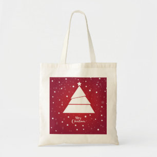 Personalisierte Dekorative Frohe Weihnachten Swirl Tragetasche